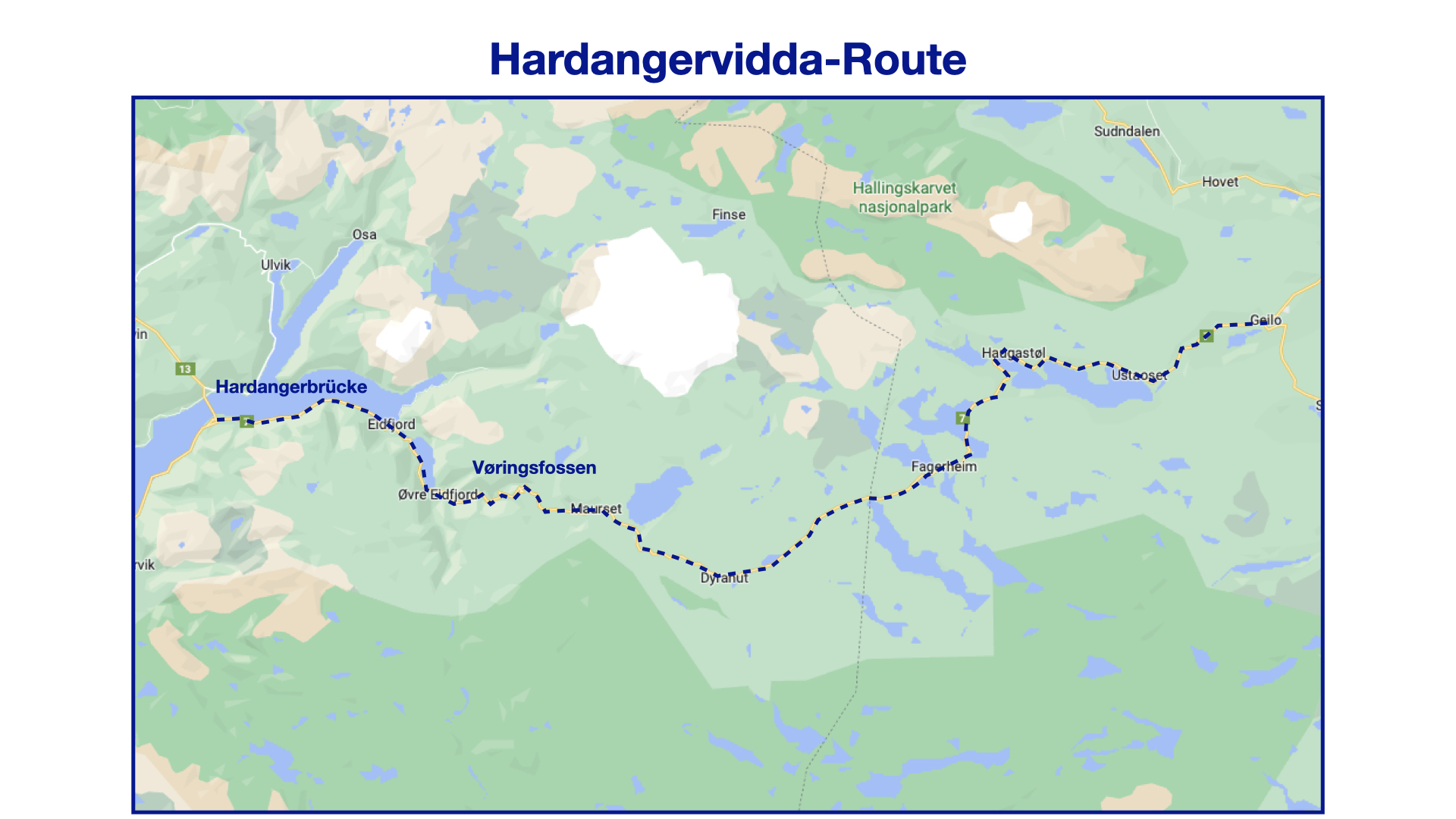 hardangervidda national tourist route